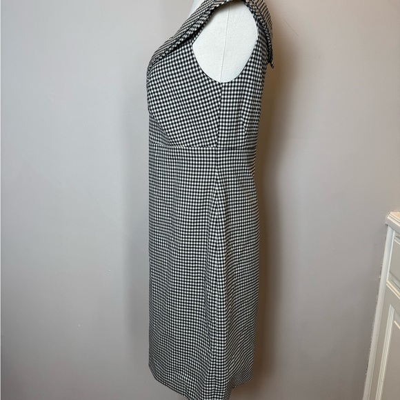 Gucci Checkered Black & White Women’s Dress Size 44 - Picture 3 of 8